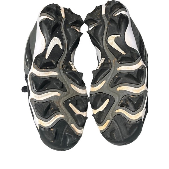 Nike Youth Vapor Fast Flex Baseball cleats. Black/White. Size 5.5 Y - Picture 7 of 9